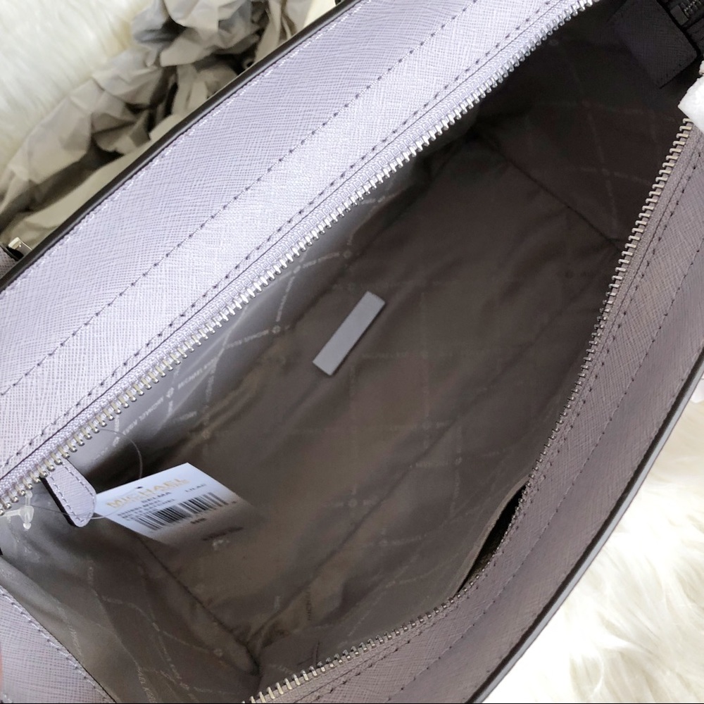 NWT Michael Kors Selma Satchel Lilac - Picture 6 of 7